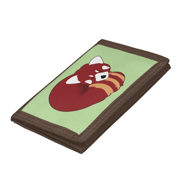 Red Panda Trifold Wallet (Bottom)