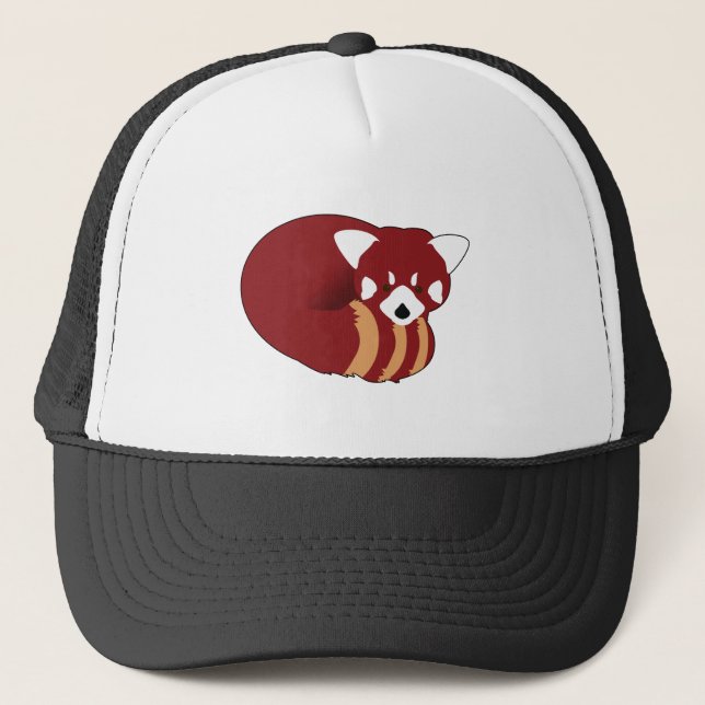 Red Panda Trucker Hat (Front)