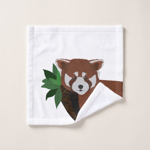 Red Panda Wash Cloth