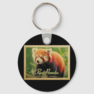 Red Panda - Wildlife Of The Himalayas Keychain