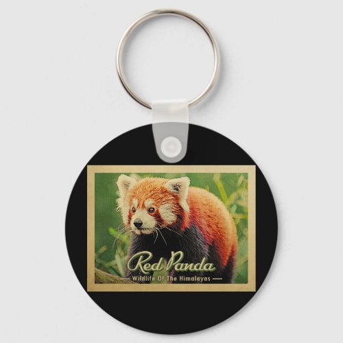 Red Panda _ Wildlife Of The Himalayas Keychain