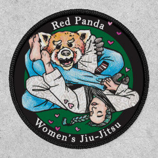 Red Panda Women's Jiu-Jitsu Patch