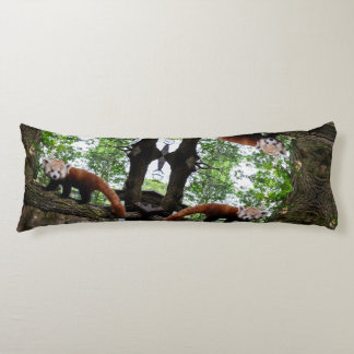 Red Pandas Body Pillow
