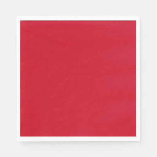 Red Paper Napkins