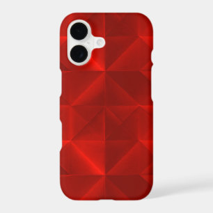 Red Paper Origami Pattern iPhone 17 Case