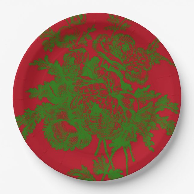 RED PAPER PLATES (Front)