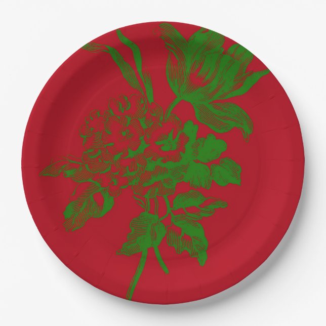 REd Paper Plates (Front)