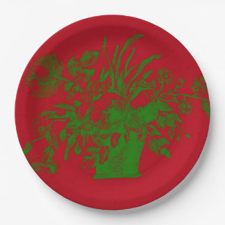 Red Paper Plates