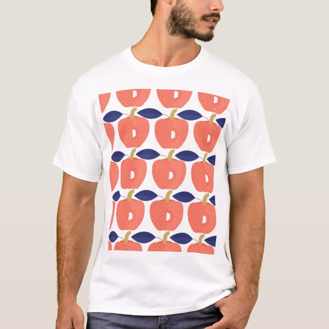 Red Paprika: Spice Inspired Seamless. T-Shirt (Front)