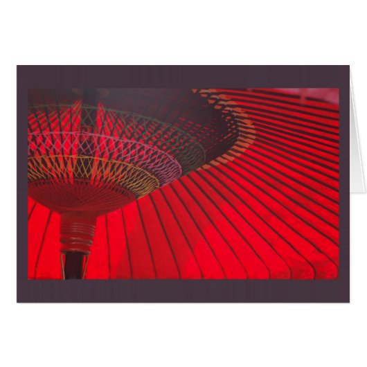 Red Parasol Cards (Front Horizontal)