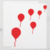 red party balloons icon (Front/Back)