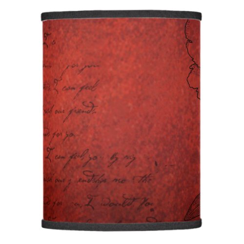 Red Passion   Lamp Shade