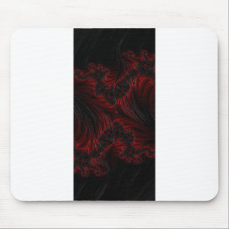 Red Pattern Mouse Pad