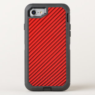 red pattern otter box case
