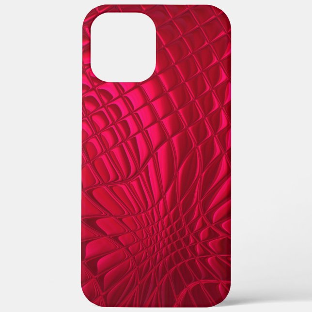 Red patterned Case-Mate iPhone case (Back)
