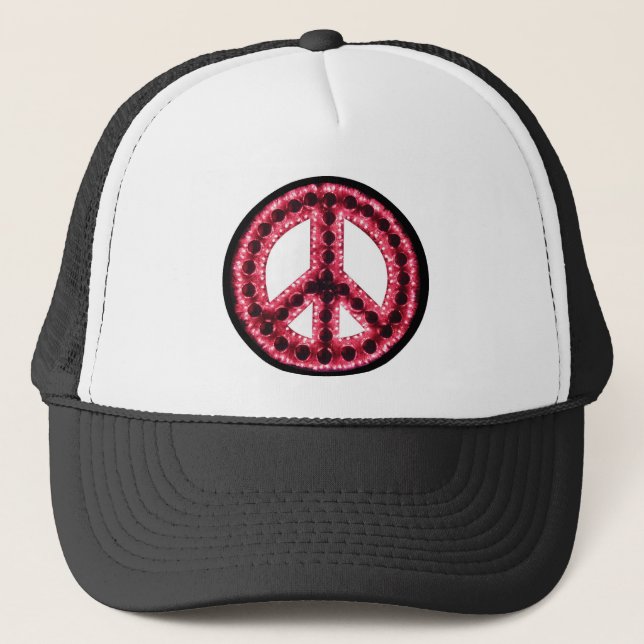 red peace hat (Front)