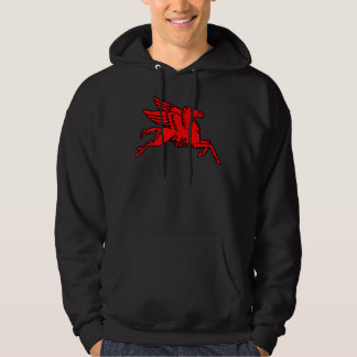 Red Pegasus Dallas Texas Hoodie