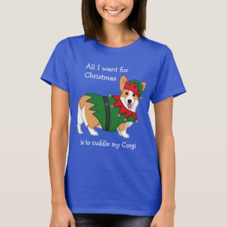 Red Pembroke Welsh Cute Christmas Corgi
