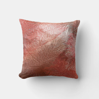 Red pen throw pillow
