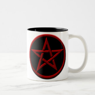 Red Pentagram Mug