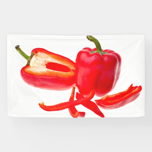 Red pepper banner (Horizontal)
