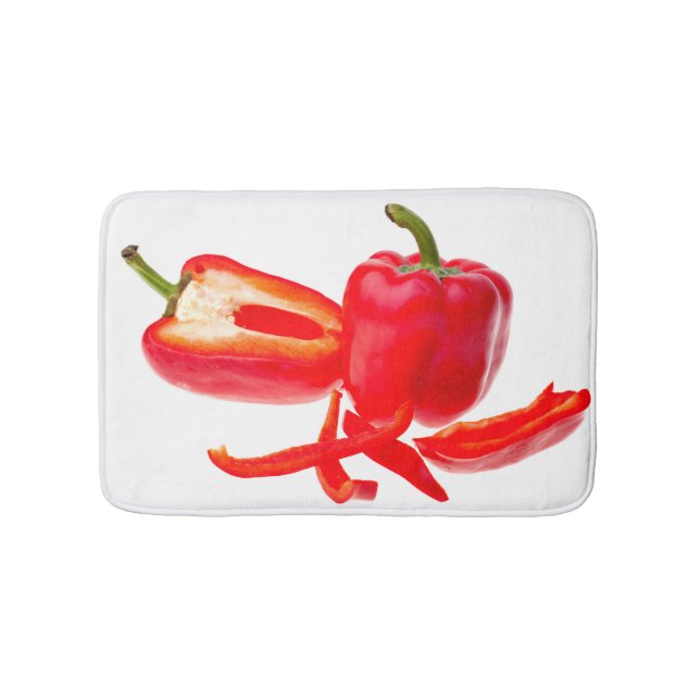Red pepper bath mat (Front)