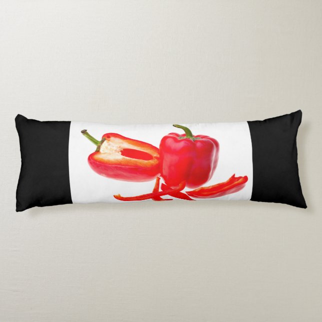 Red pepper body pillow (Back)