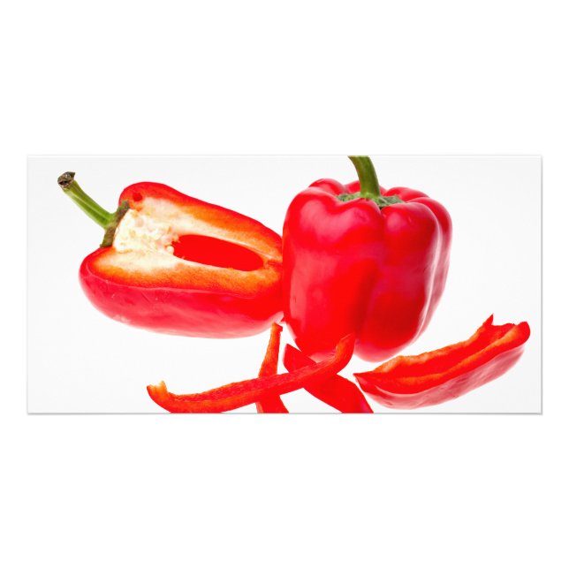 Red pepper card (Front)