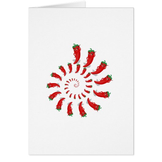 Red Pepper Diva Spiral Cards (Front)