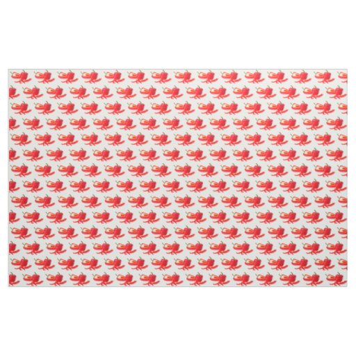 Red pepper fabric