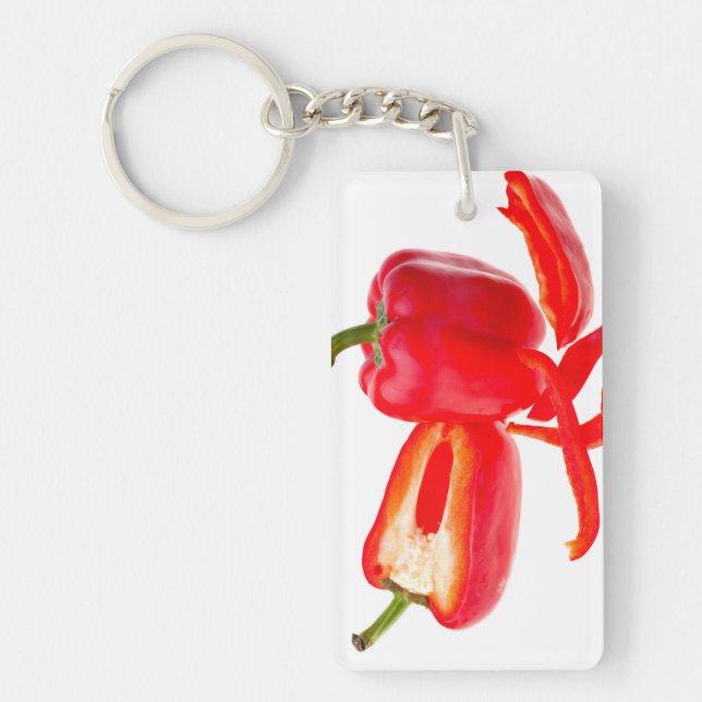 Red pepper keychain (Front)