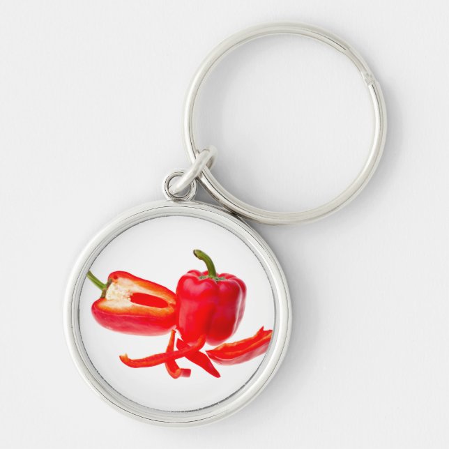 Red pepper keychain (Front)