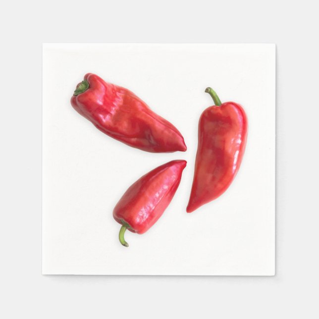 Red pepper paper napkins (Front)