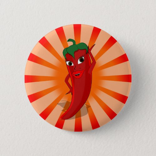 Red Pepper Superstar Button