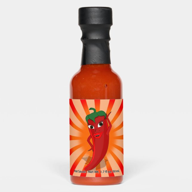 Red Pepper Superstar Diva Hot Sauces (Front)