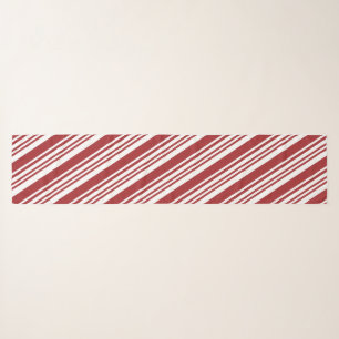 Red Peppermint Stripe Scarf