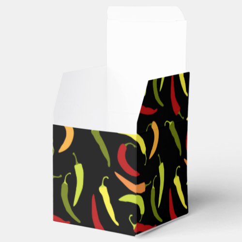 Red Peppers Cinco de Mayo Mexican Hot Spicy Food Favor Boxes