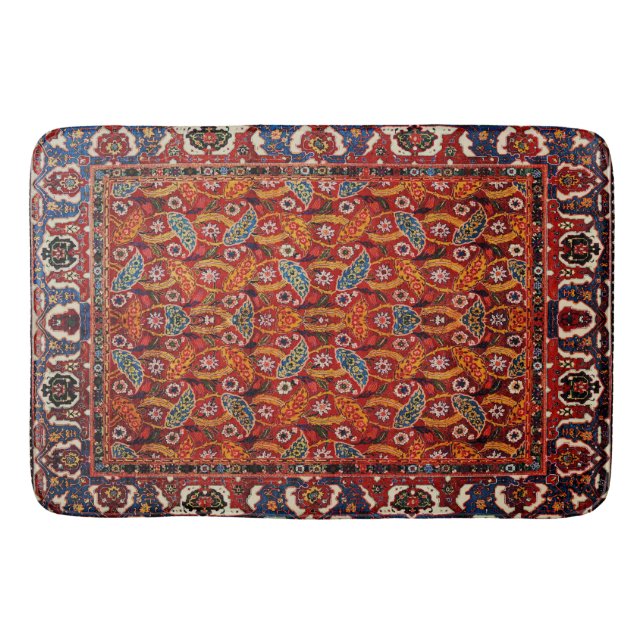 Red Persian Ethnic Oriental Rug  (Front)