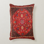 Red Persian Rug from Mashhad Decorative Pillow (Front(Vertical))