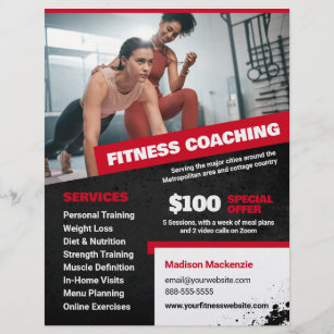 Fitness Trainer Flyers