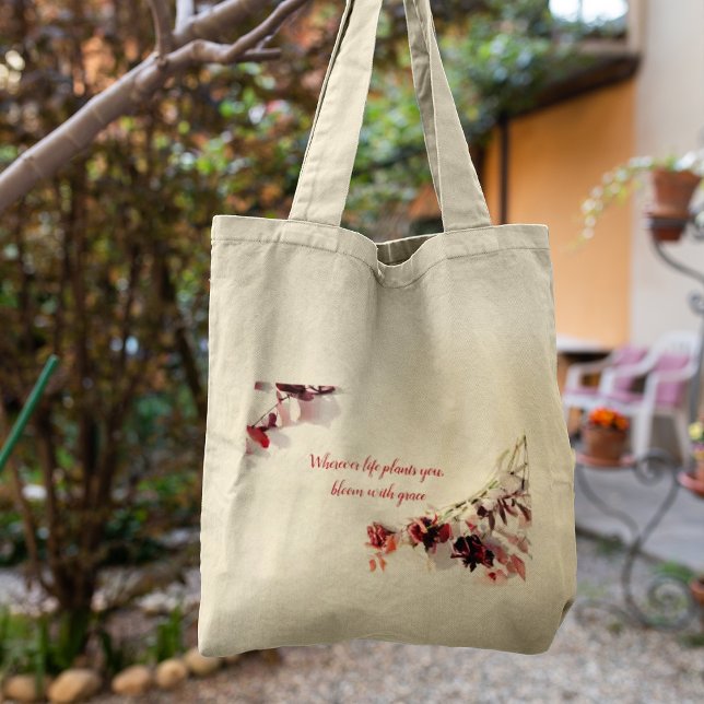 Red petaled flower Tote Bag (Red petaled flower Tote Bag
)