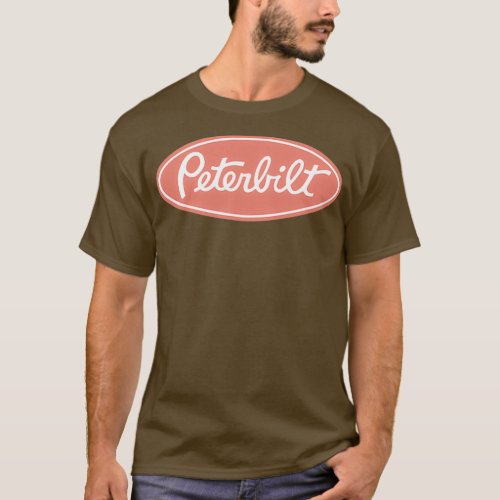 red peterbilts trucks logo T_Shirt