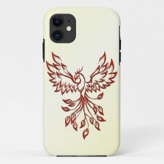 Red Phoenix Rises iPhone 11 Case