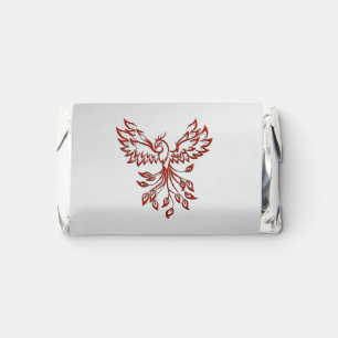 Red Phoenix Rises Silver Hershey's Miniatures