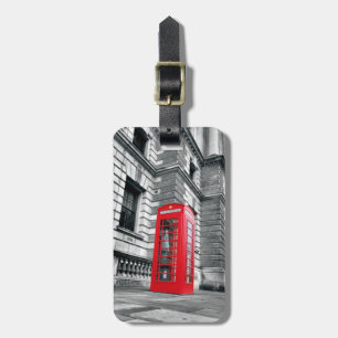 Red Phone Booth in London Luggage Tag