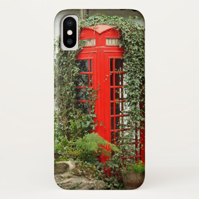 Red phone box Case-Mate iPhone case (Back)