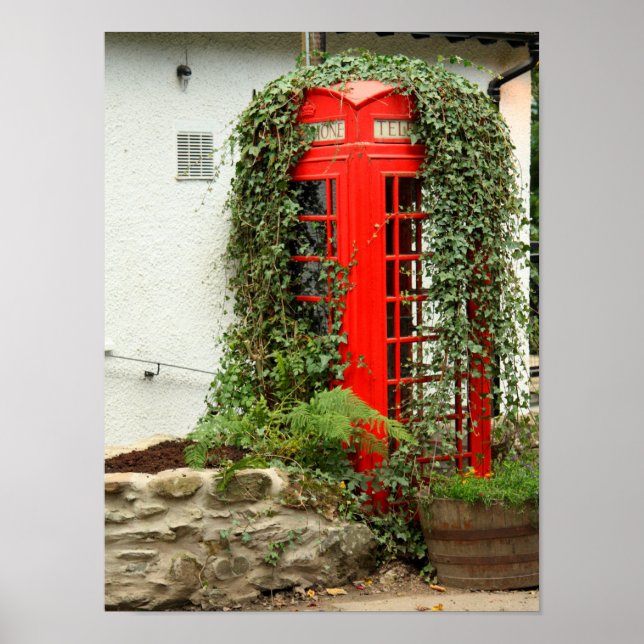 Red phone box poster (Front)