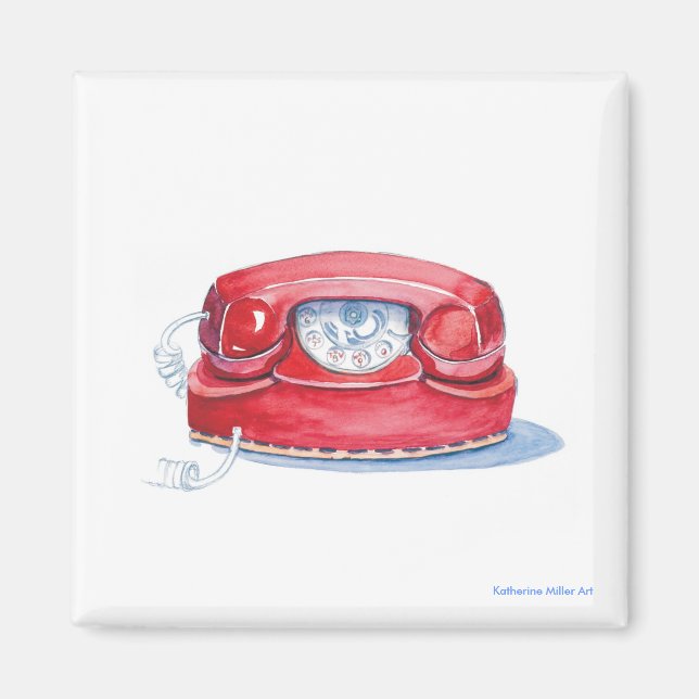 Red Phone Magnet (Front)