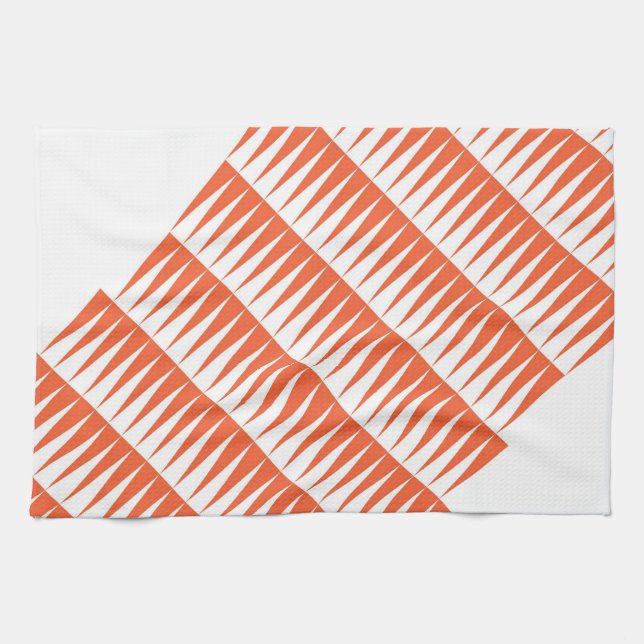 Red Pic-Pic Towel (Horizontal)