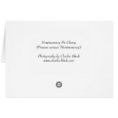 Red Pie Cherries Cards (Back Horizontal)
